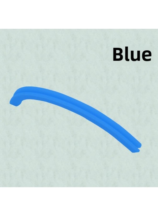 Mask Anti-Le Headset Silicone Ear Hanger Sports Ear Hook Accessories Mask Anti-Le Earring Ear Sheath-Color:Blue (Upgraded)-Model:EG14  - Image 1