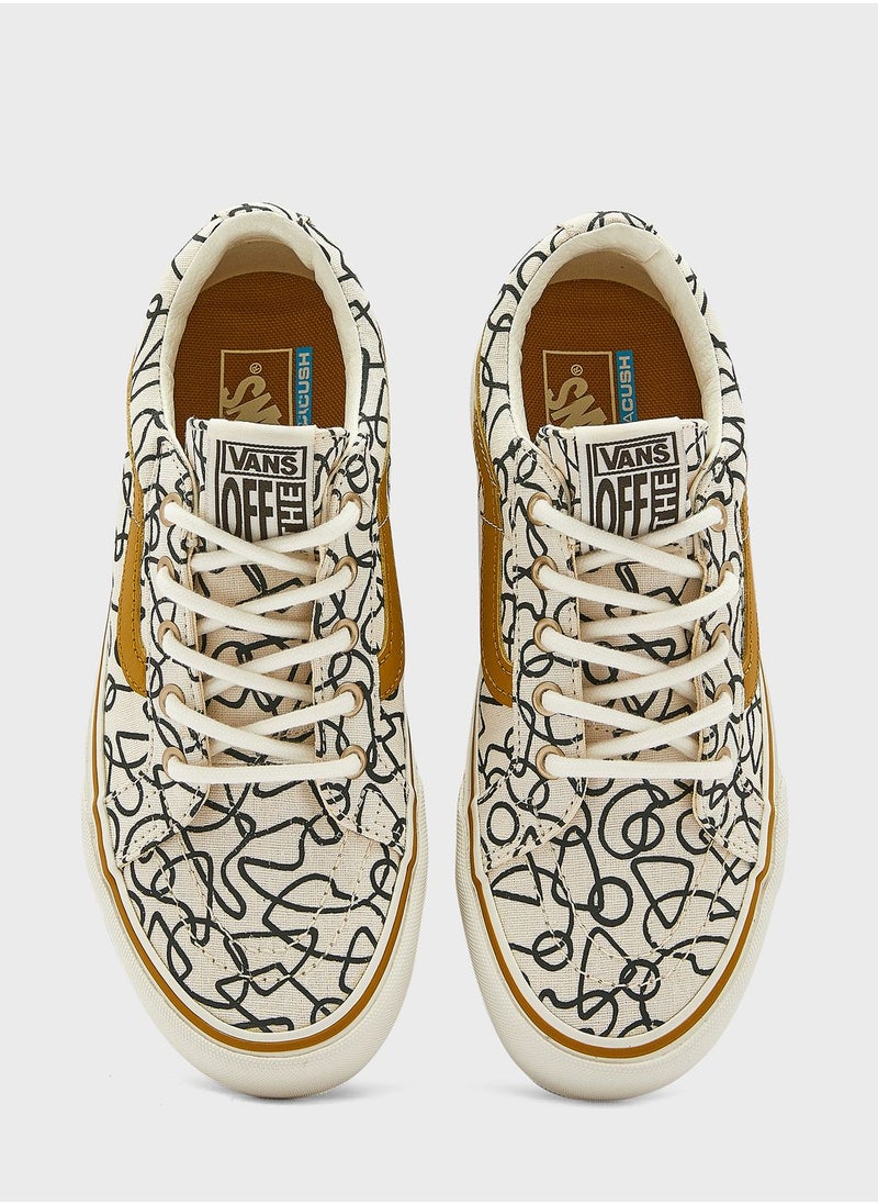 VANS - Textured Waves Sk8-Low Reissue Sf - Image 1