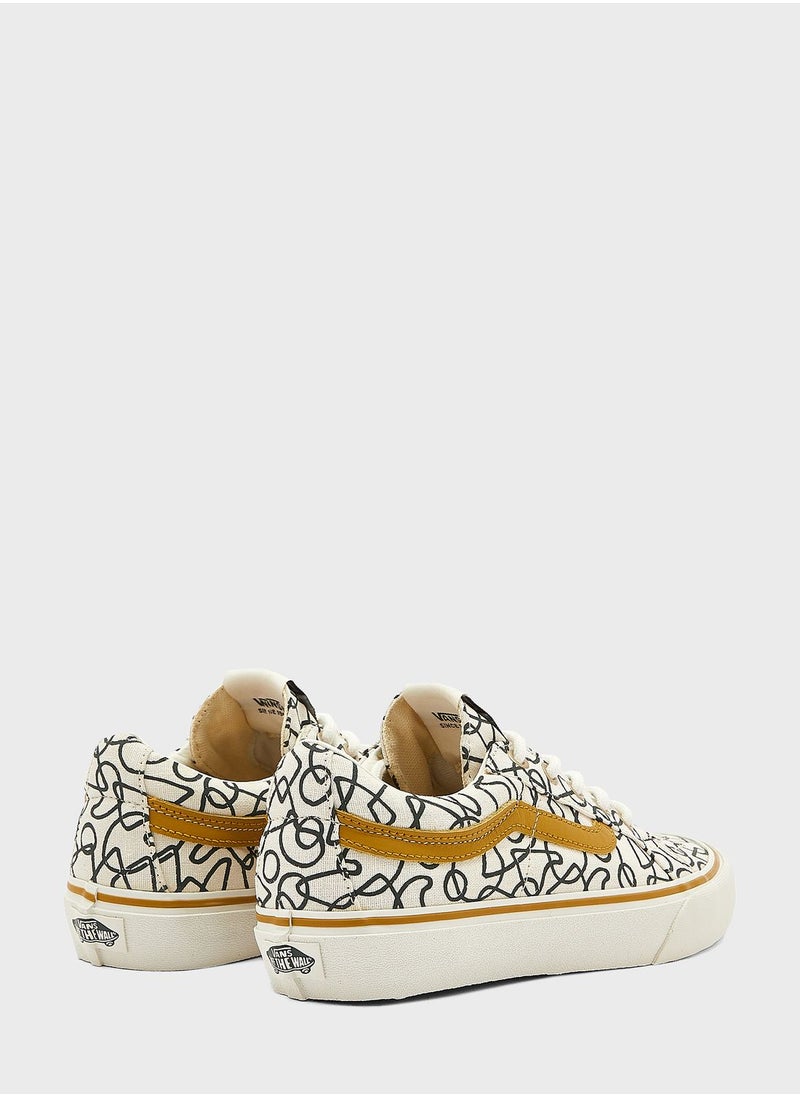 VANS - Textured Waves Sk8-Low Reissue Sf - Image 1