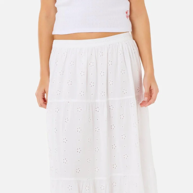 ريب كورل Oasis Broderie Maxi Skirt - Women