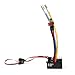 YSKMLOLP 110 Rc Car Speed ControllerWaterproof 60A ESC Brushed Electronic Speed Controller for 110 RC Car Rock Crawler Boat SCX10 TRX4 CC01 TF2 D90 MST CFX EX86100 - Image 4