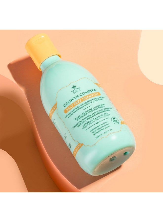 Nature Spell Hair Shampoo for Hair Growth, Infused with Ayurvedic Herbs, Vegan & Sulphate-Free, Suitable for All Hair Types, 10.14 Fl Oz - Image 5