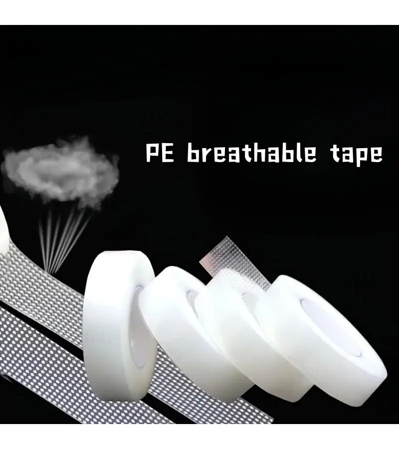 Breathable Hand Tear Transparent Tape 2pcs High Viscosity For Eyelid Heel Foot Care - Image 1