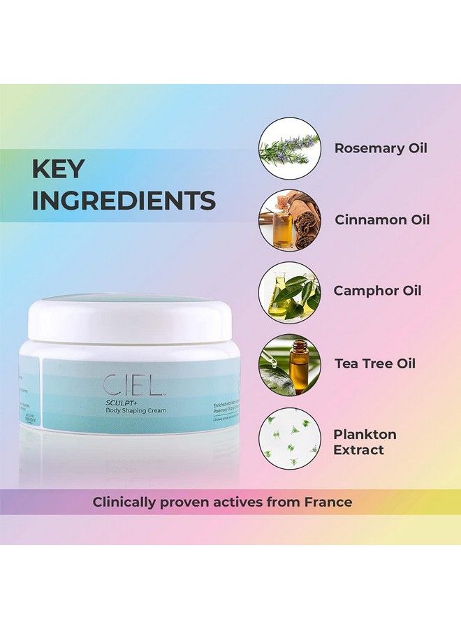 CIEL Body Shaping Stretch Marks Removal Cream To Minimise The Appearance Of Cellulite Sculpt With Hyaluronic Acid ; 100 Gm ; 100% Vegan For All Skin Types - Image 5