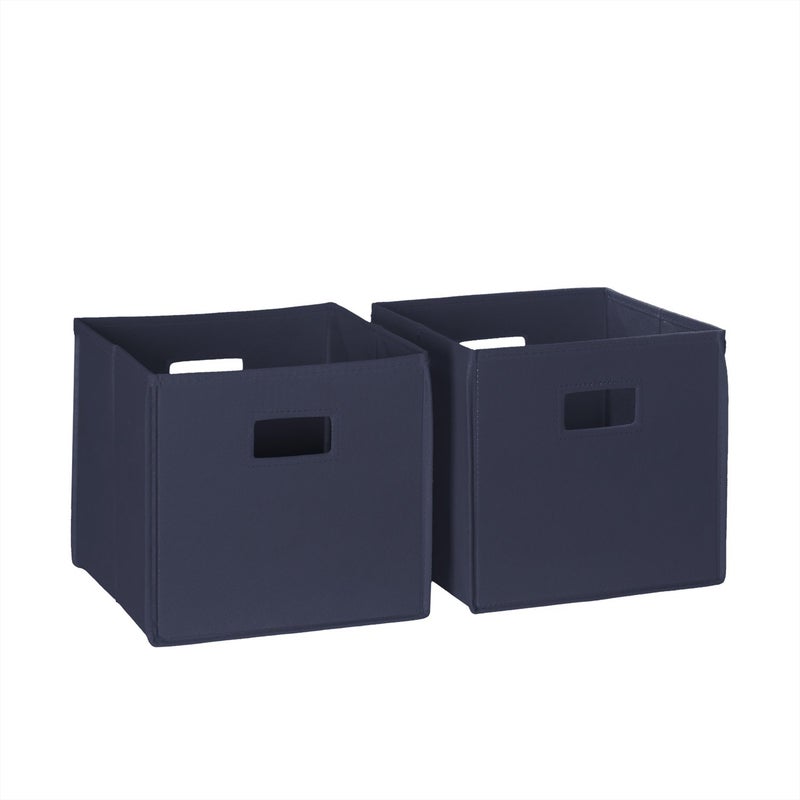 RiverRidge 02057 Folding Bin Navy 2 Piece - Image 1