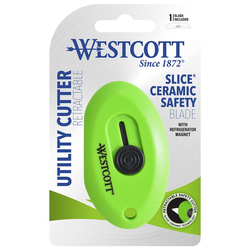 Westcott Westcott Compact Retractable Box Opener (16474), Uses Ceramic Blades  - Image 5