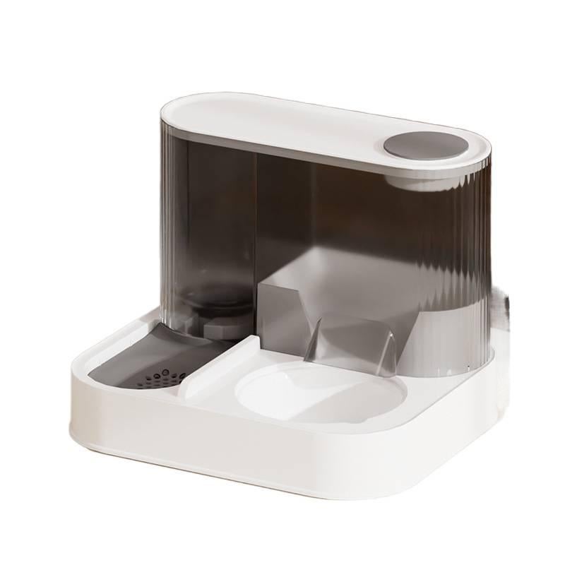 Automatic Feeder Pet Bowl Stainless Steel with Indoor Feeding Home Feeding Accessory Pet Food Bowl Routine Feeding Daily Feeding - Image 1