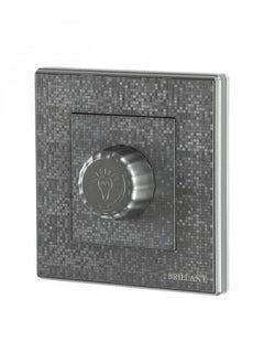 BRILLANT 3pcs Dimmer Switch Brilliant Gray 