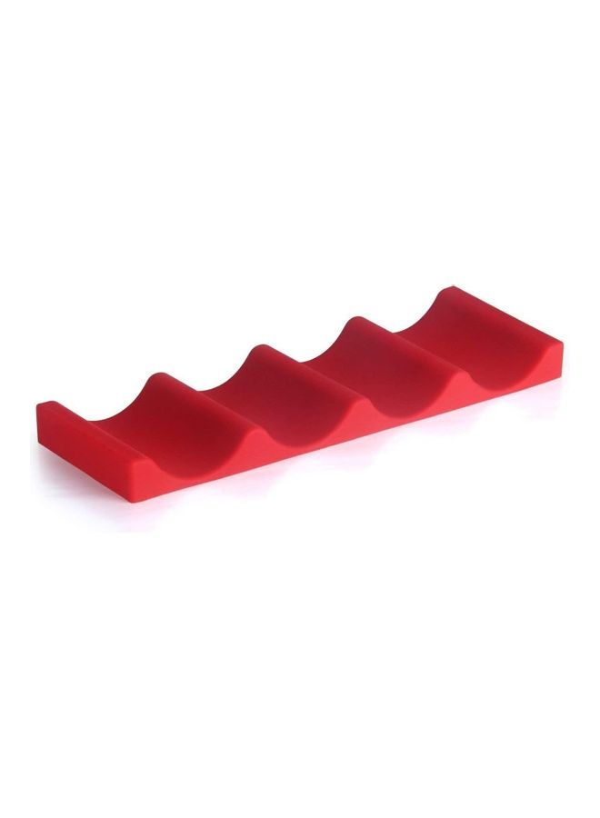 NIBEMINENT Bottle Organising Holder Mat Red 5.8 x 51.6 33.2cm - Image 1