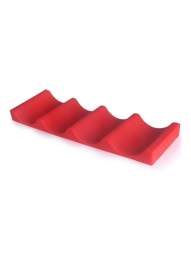 NIBEMINENT Bottle Organising Holder Mat Red 5.8 x 51.6 33.2cm - Image 2
