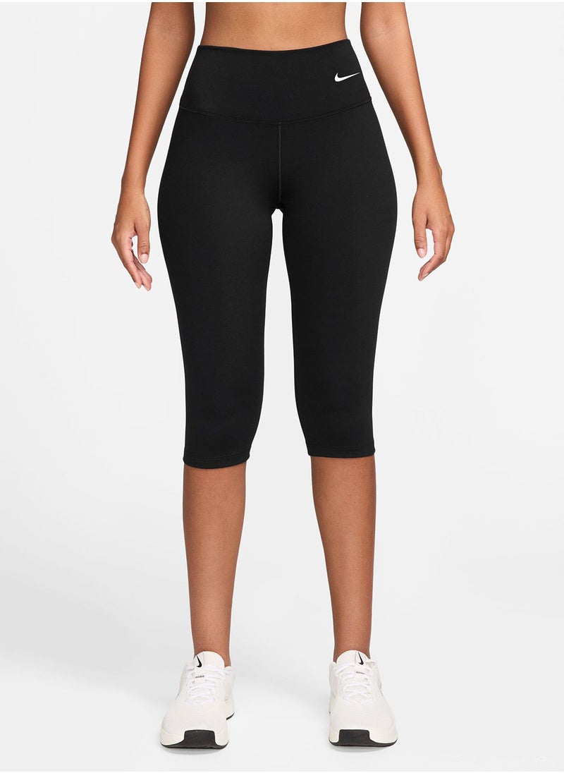 Nike Dri-Fit One Capri Training Tights  - Image 1