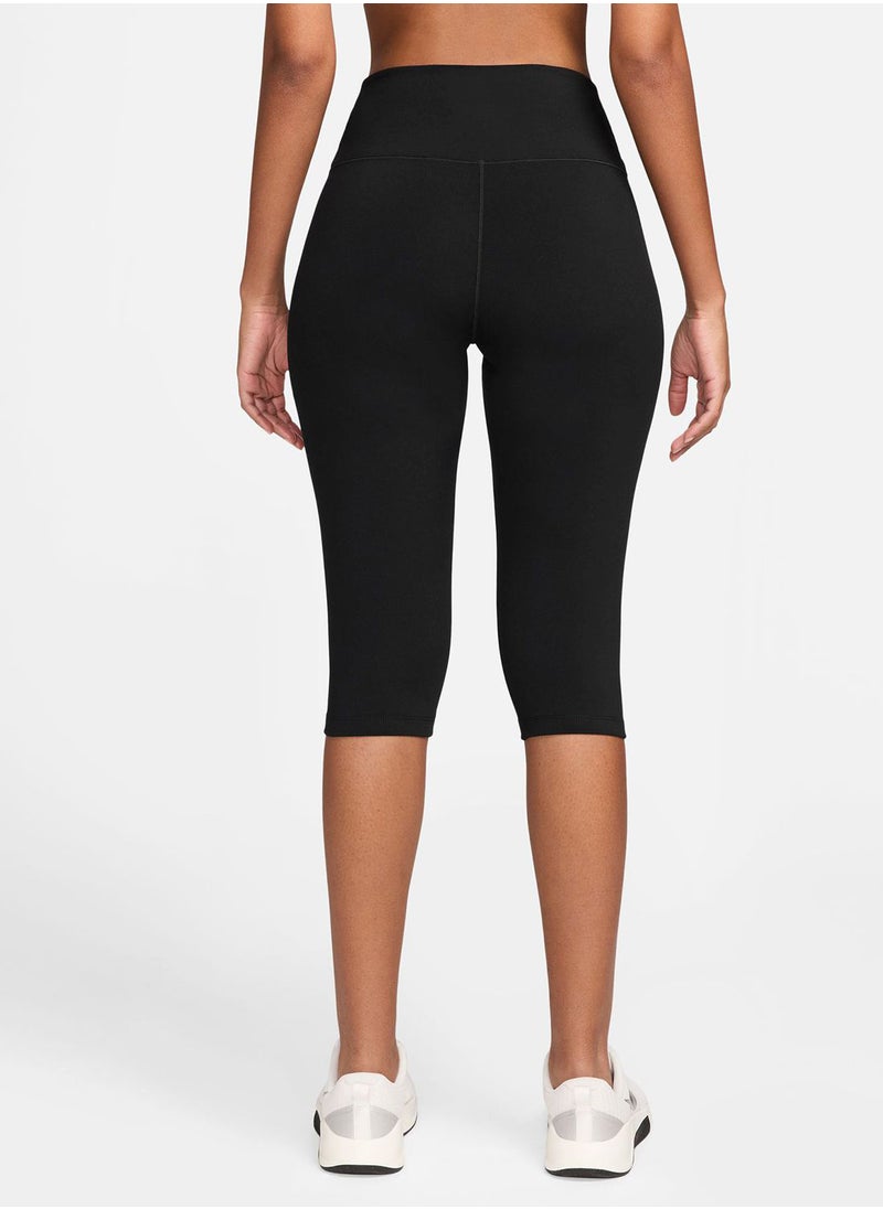 Nike Dri-Fit One Capri Training Tights  - Image 2