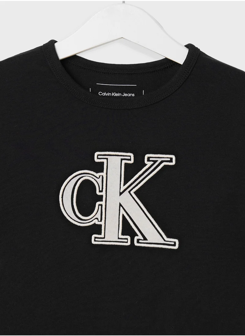 كالفن كلاين جينز Kids Graphic Logo T-Shirt