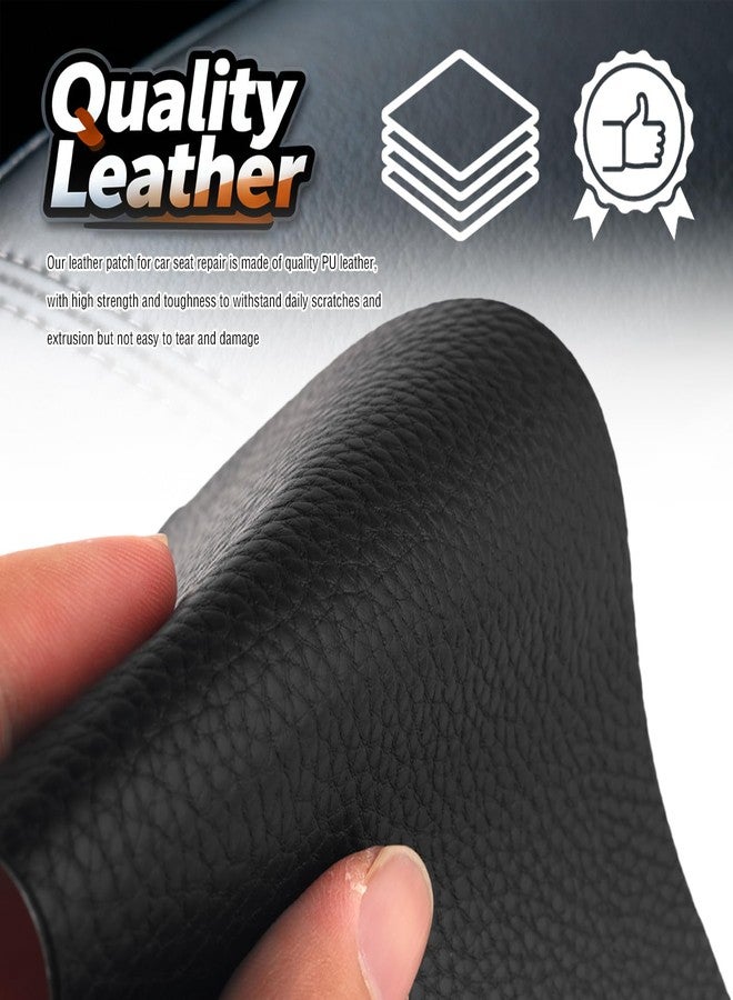 YGDMD 2PCS 8×4 Inch PU Leather Patch for Car Seat Repair,Self-Adhesive Leather Repair Patch Tape Vinyl Repairs Kit,Portable Car Leathers Repairs Kit for Cars Upholstery Seat,Furniture - Image 5