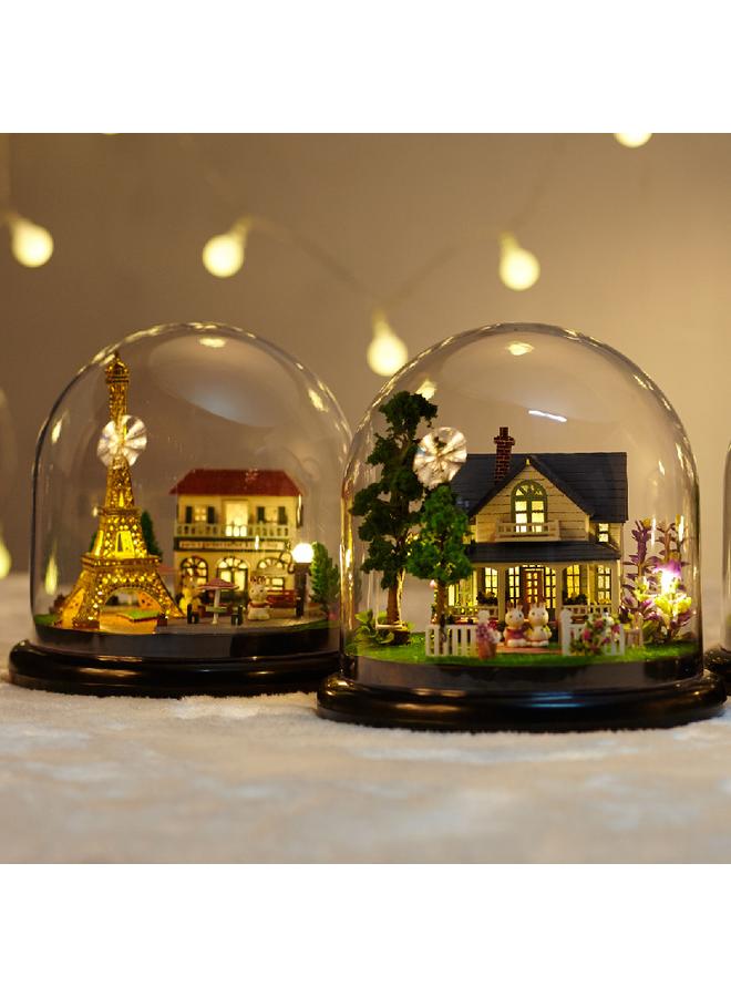 Bluejw Zhiqu House Diy Cabin Travel Together Hand-assembled Villa Model Toys Creative Men's Birthday Gifts For Women - Image 3