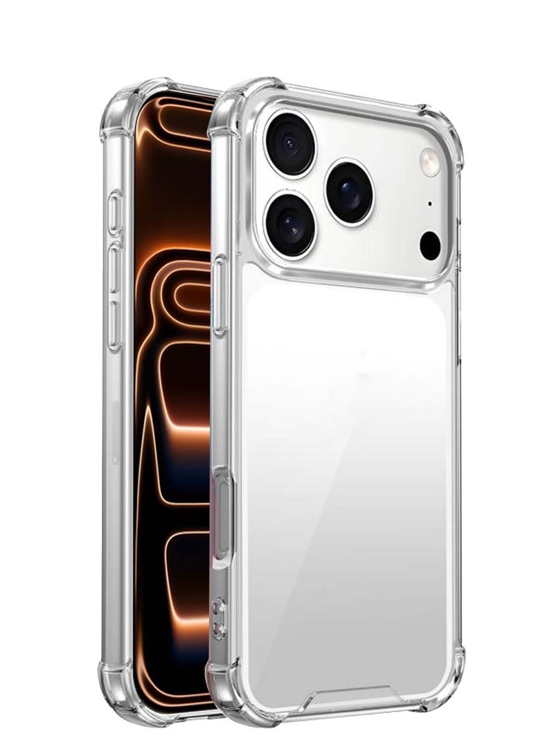 Wtech Apple iPhone 17 Pro Max 5G 2025 Anti Shock TPU Bumper Corner Case Cover (MCTPTN) - Clear - Image 1