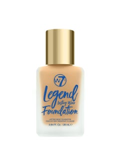 W7 Legend Foundation  Creamy Liquid Foundation for Poreless SemiMatte Medium Coverage  28ml Butterscotch