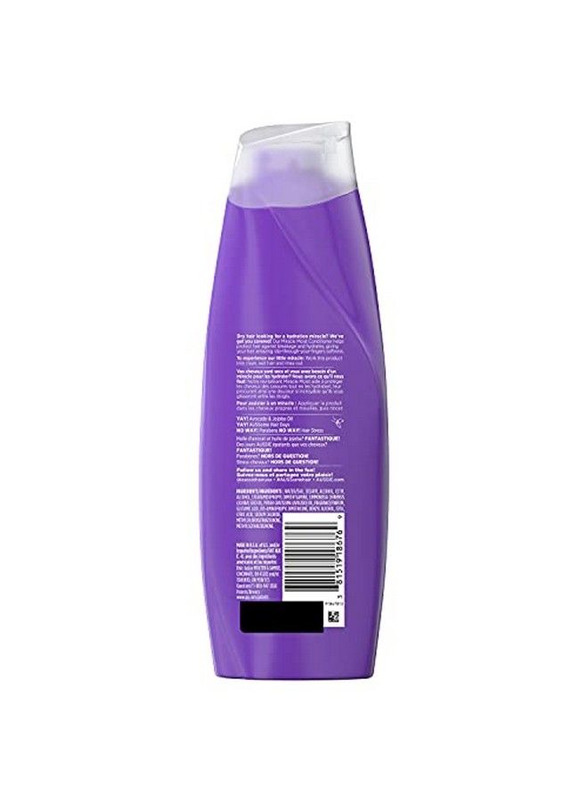 Aussie Parabenfree Miracle Moist Conditioner For Dry Hair Avocado & Jojoba 12.1 Fl Oz (Pack Of 6) - Image 4