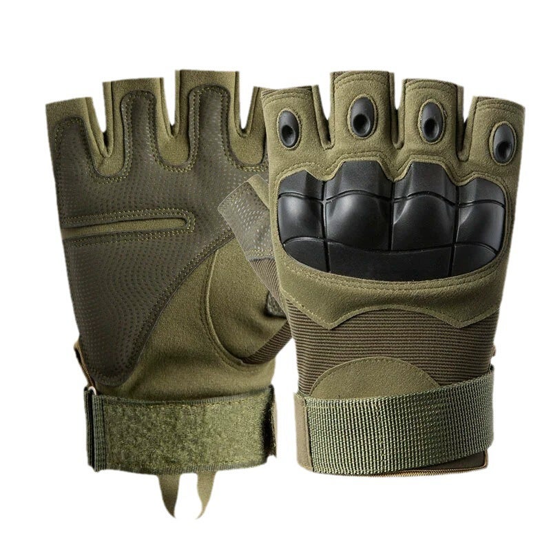 Sports Gloves With Air Cushion Anti Slip Wear Resistant Protection For Fitness Cycling And Outdoor Activities - Image 2
