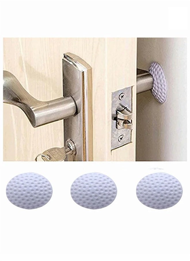 Generic Door Handle Bumper, Self-Adhesive Wall Protector, Door Knob Wall Shield Rubber Buffer Crash Pads Door Stoppers, for Furniture Crafts Glass Table,6 Piece  - Image 5