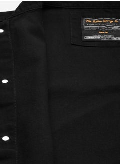 The Indian Garage Co Men Slim Fit Solid Trucker Jacket  - Image 4