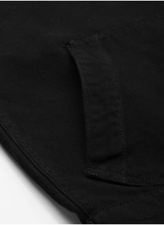 The Indian Garage Co Men Slim Fit Solid Trucker Jacket  - Image 3
