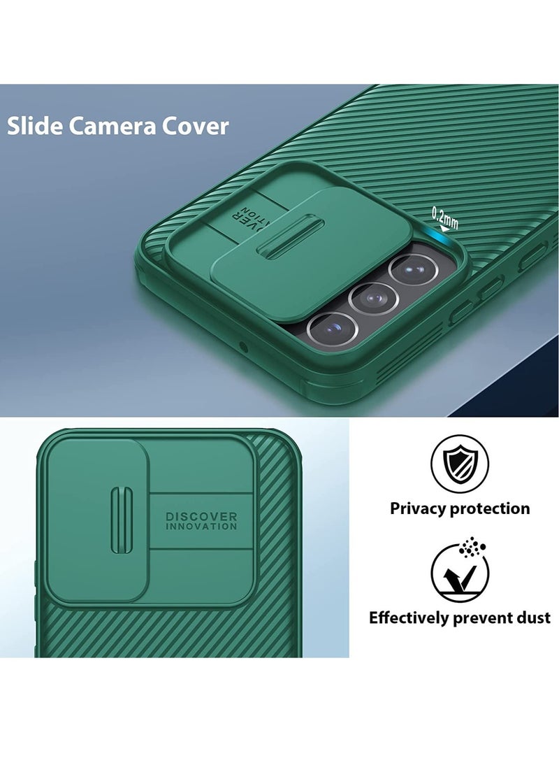ELTRAZONE غطاء نيلكين لجهاز Galaxy S22 Plus مع غطاء كاميرا، غطاء CamShield Pro مع حماية كاميرا منزلقة، غطاء رفيع مضاد للصدمات - Image 2