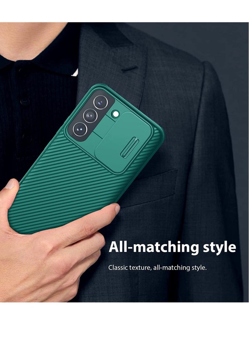 ELTRAZONE غطاء نيلكين لجهاز Galaxy S22 Plus مع غطاء كاميرا، غطاء CamShield Pro مع حماية كاميرا منزلقة، غطاء رفيع مضاد للصدمات - Image 4