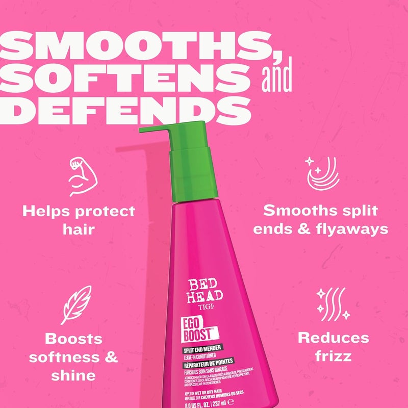 TIGI Bed Head Ego Boost Split End Mender Leave-In Conditioner - 237ml for All Hair Types - Image 3