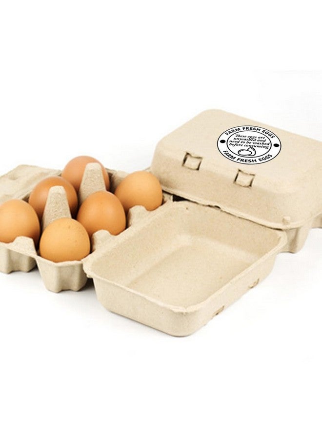 Besttile 2 Inch Farm Fresh Eggs Carton Labels Farm Fresh Egg Unwashed Stickers Egg Handling Labels Self Adhesive Egg Packaging Stickers For Chicken,Quail,Egg Packaging Stickers,500 Pcs Per Pack - Image 5