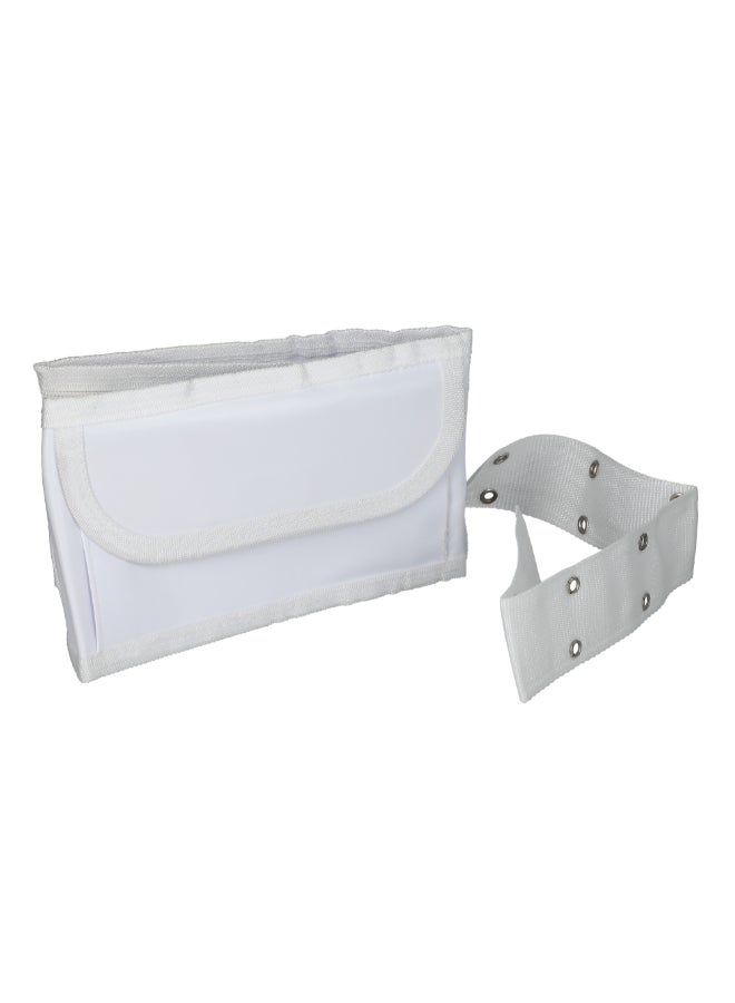 Riviera Premium Quality Ehram Belt White 1 x 13 x 21 cm EHRAM787 - Image 1
