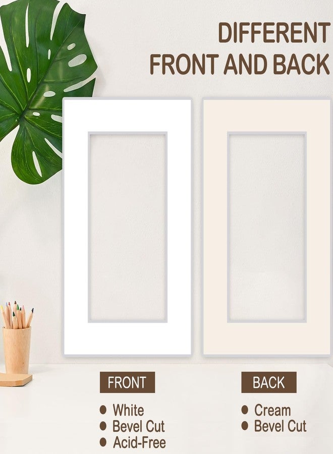 Prudiut 15 Pack 4x6 White Picture Mats, Frame Mattes for 3x5 Pictures Display Photo Frame Mat Core Bevel Cut Mat Board Show Kit for Photos, Prints, Artworks - Image 5