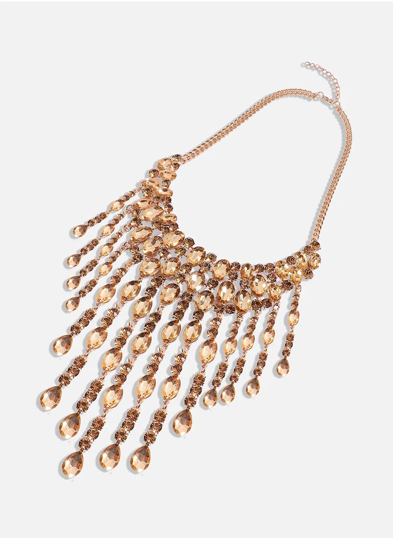 SOHI Contemporary Statement Necklace
