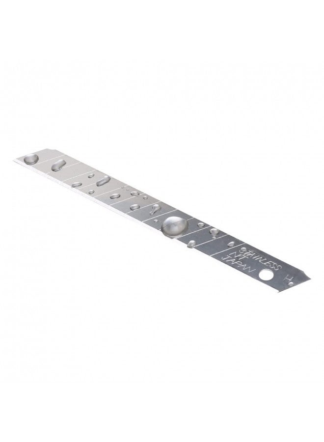 NT Cutter 9mm Stainless Steel Snap-Off Blades, 50-Blade/Pack, 1 Pack (BA-50SS) - Image 1