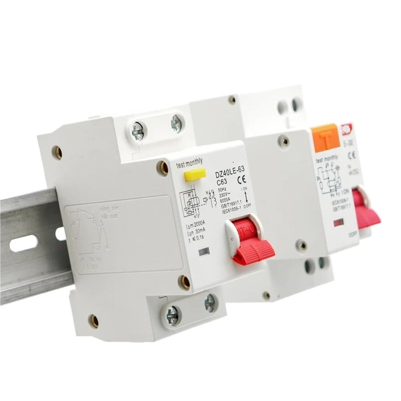 10A RCBO Circuit Breaker 1P N 230V Overload Short Current Leakage Protection 6 63A - Image 4