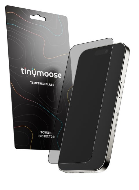 2 Piece Ultra High Clarity Tempered Glass Screen Protector for iPhone 15 Pro