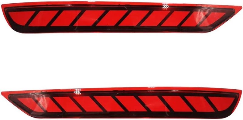 For Subaru For Forester 2008-2019 Car Reflector Rear Fog Lamp Rear Bumper Brake Light Dynamic Turn Signal Light Car Parts - Image 1