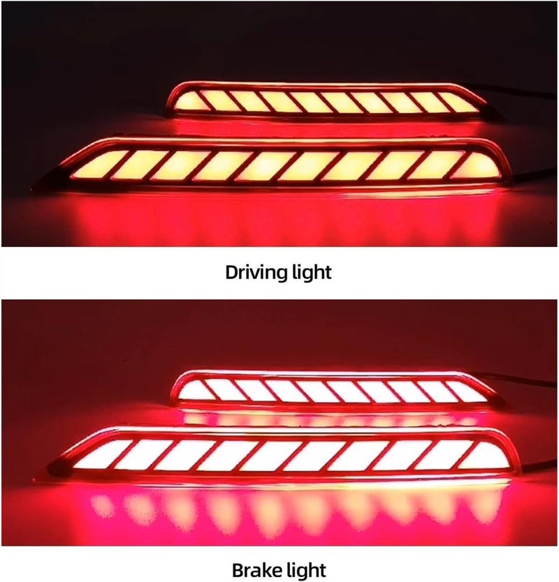 For Subaru For Forester 2008-2019 Car Reflector Rear Fog Lamp Rear Bumper Brake Light Dynamic Turn Signal Light Car Parts - Image 3