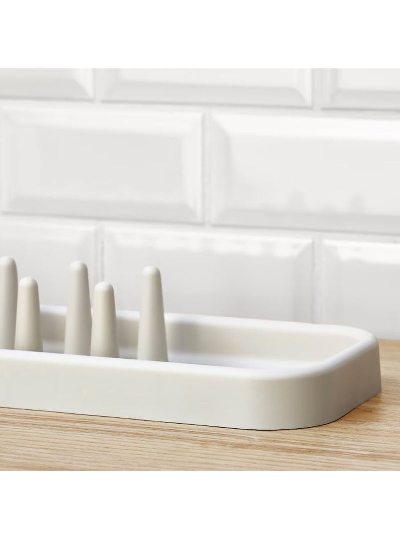 Generic - Dish drainer, white, 48 cm - Image 1