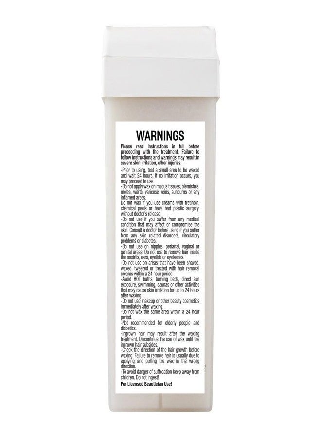 Waxness Russian Pearl Soft Wax Cartridge 3.38 oz (100 g) – Rosin-Free Soft Wax Roll-On with Creamy Texture and Skin Visibility, Professional Use – Made in Italy - Image 2