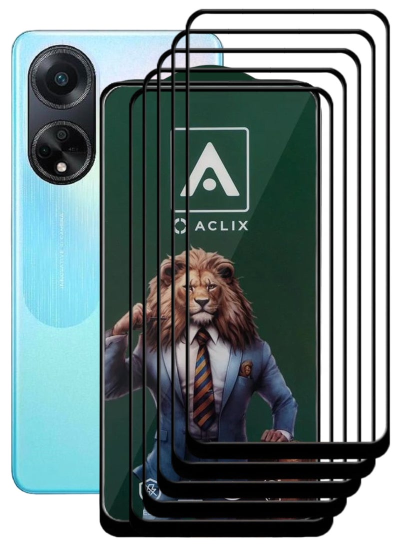 أكاليكس 5 قطع، حماية شاشة،  لهاتف اوبو  A98، جودة ممتازة. - Image 1
