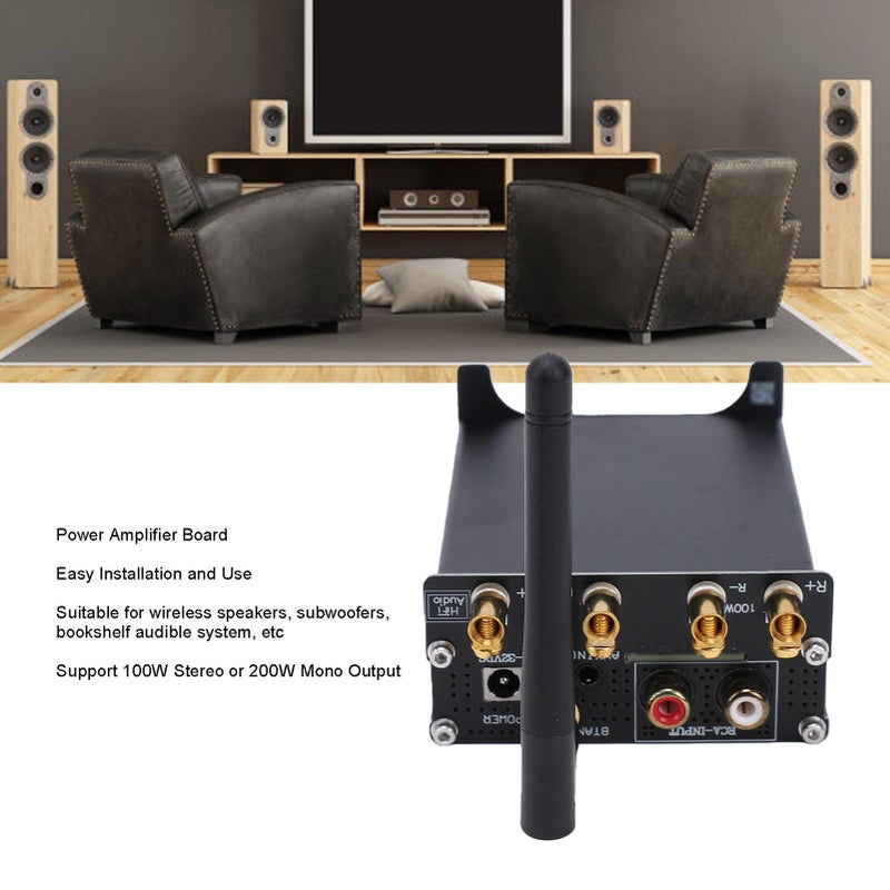 TPA3221 Bluetooth Power Amplifier Board 200W Mono 100W Stereo HiFi Audio Amp With OPA1612 Low Distortion 108dB SNR For Subwoofer - Image 3