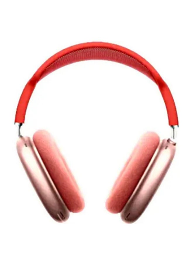 Generic - Air Max Bluetooth Over-Ear Headphones Red - Image 1
