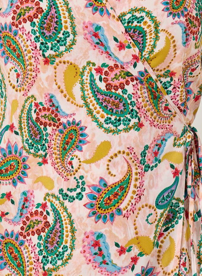 ستايلي فستان ماكسي بطبعة بيزلي - Image 5