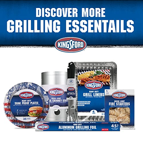Kingsford Disposable Drip Bucket Liners, Aluminum Grease Bucket Liners for BBQ and Pellet Grills, Fits Most Standard Drip Buckets, 5 in Top Diameter, Easy Grill Cleanup, 10 Count - 2 Pack - Image 5