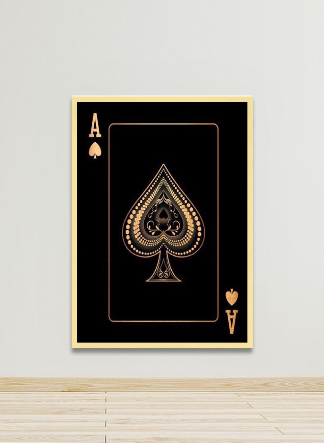 4gdran Canvas Wall Art For Wall Decoration, Modern Design, with a Hollow Frame, Size (120x80), One Piece - Image 1