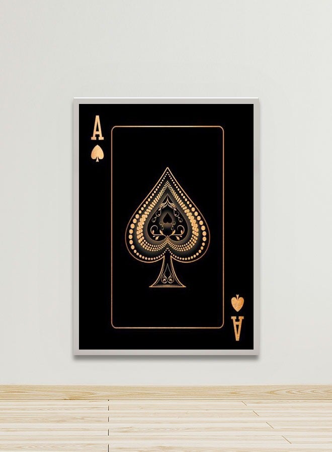 4gdran Canvas Wall Art For Wall Decoration, Modern Design, with a Hollow Frame, Size (120x80), One Piece - Image 3