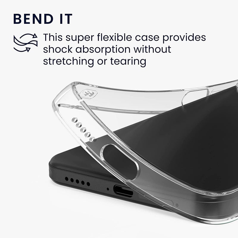 Nishtech for Redmi Note 11 Pro 5G, Redmi Note 11 Pro Plus 5G Premium Transparent Hybrid Soft Slim Dust Proof Back Case Cover with Camera Protection - Image 3