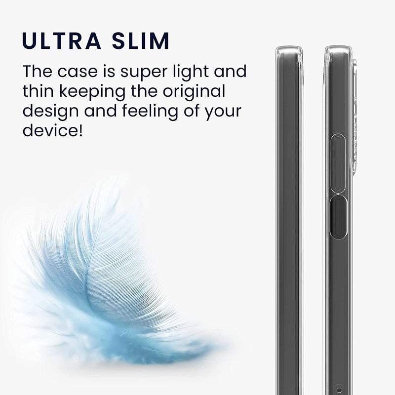 Nishtech for Redmi Note 11 Pro 5G, Redmi Note 11 Pro Plus 5G Premium Transparent Hybrid Soft Slim Dust Proof Back Case Cover with Camera Protection - Image 4