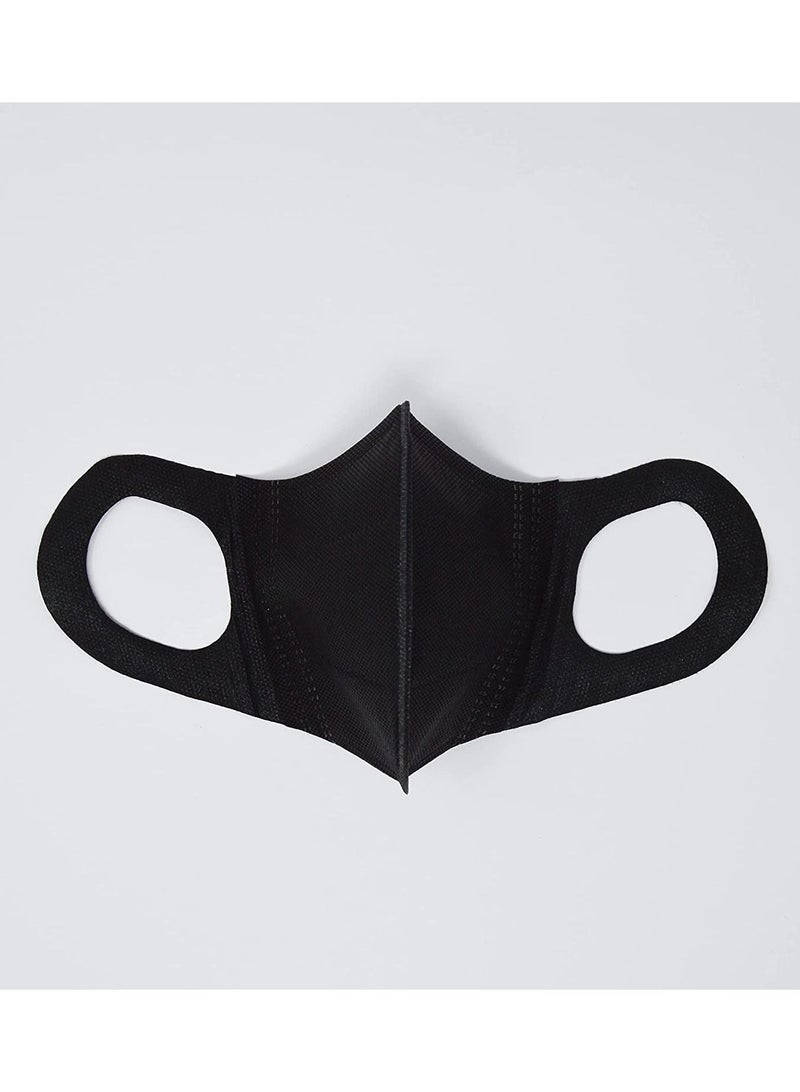 25-Piece N95 Disposable Particulate Respiratory Face Mask for Adults Black - Image 3